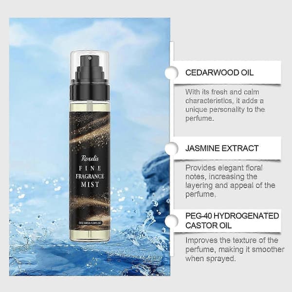 Elegant kroppsparfymespray, frisk langvarig duft for daglig eleganse, 100 ml