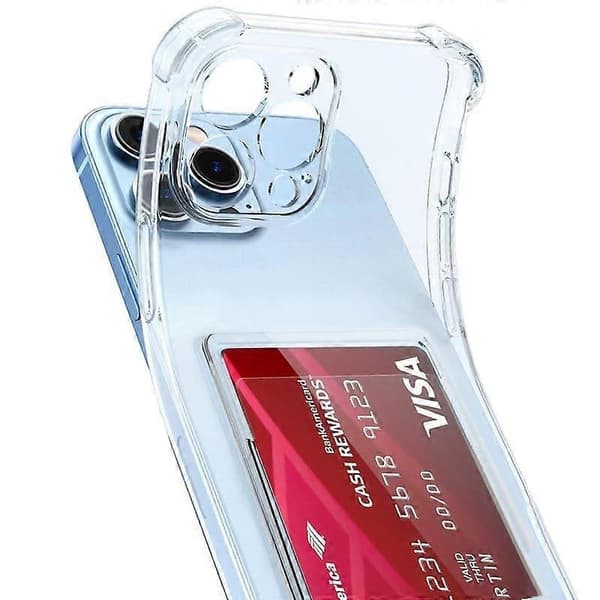 iPhone 16 Pro Gennemsigtigt Pung Etui