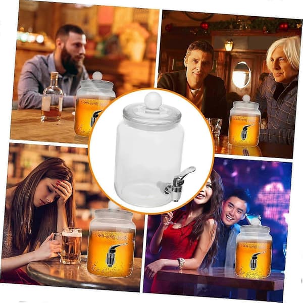Glasdrycksdispenser för pappa eller make