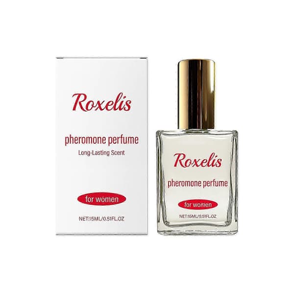 Elegant Rosparfym, Naturlig Blommig Doft för Kroppsvård, 15ml