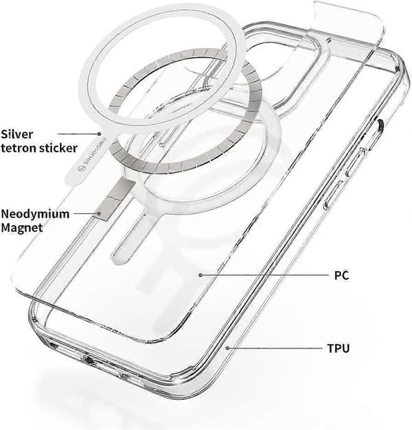 Apple Clear Case med MagSafe (för iPhone 13)