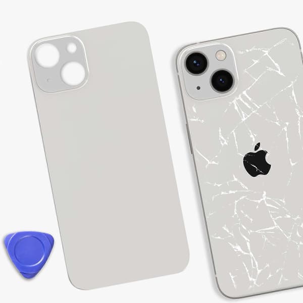 Vara-takalasi iPhone 13:lle, valkoinen
