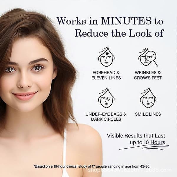 Plexaderm Rapid Reduction Eye Serum Minskar synligt påsar under ögonen och rynkor 10 ml (3 st)