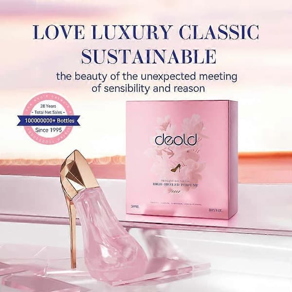 High Heel Damparfym 30ml, Träig Kryddig Myskig Nischdoft, Presentförpackning