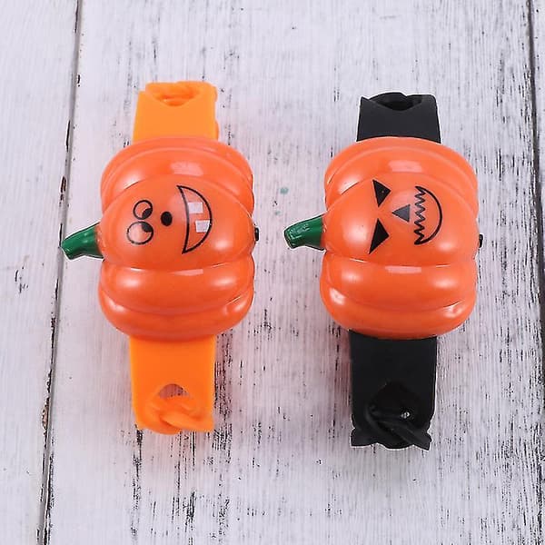 4 stk. Halloween-armbånd til Halloween-dekorationer