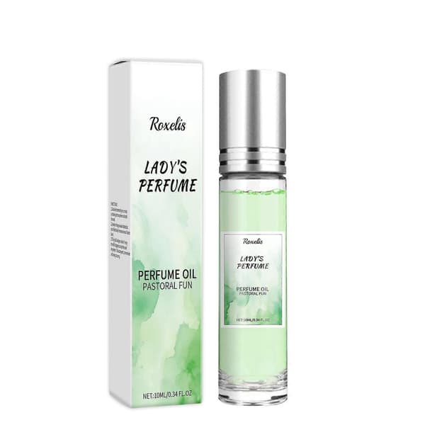 Frisk Grøn Have Roll-On Parfume, Langvarig Lavendel & Patchouli Duft, Bærbar 10ml til Daglig Brug & Gaver