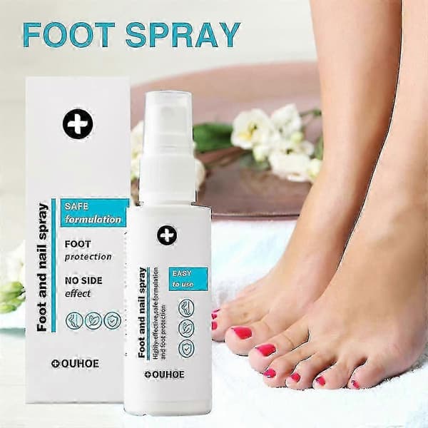 Ouhoe 2 kpl deodoranttijalkasuihke 30 ml