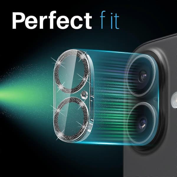 For iPhone 16 kameralinsebeskyttere
