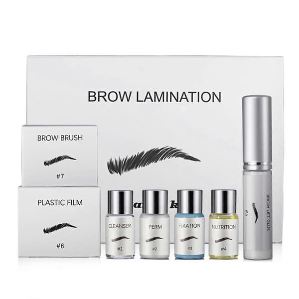 Skjønnhet Øyenbryn Laminering Kit Permanent Makeup Sett Vippe Curling Opp Bryn Løft Sett.