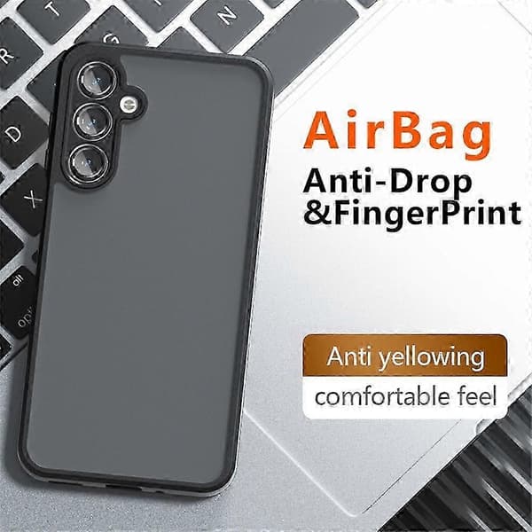 Til Samsung Galaxy S24 FE Deksel Fallsikkert TPU+PC Matt Bakside Telefondeksel SZRH A-X