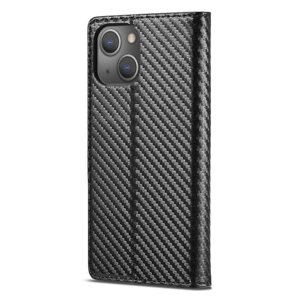 LC.IMEEKE Kulfiber PU + TPU-etui til iPhone 13