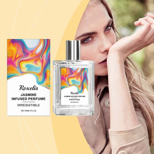 Roxelis Jasmin Frisk Parfume, Naturlig Elegant Duft til Kvinder