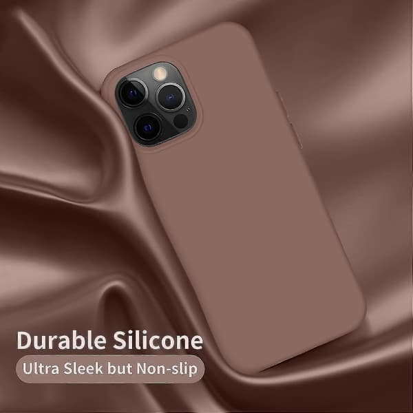 Iphone 13 Pro Fodral Silikon Ultratunt Stötsäkert Skyddsfodral Mjukt Foder