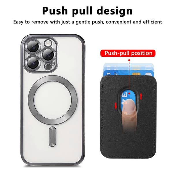 INF iPhone 16 Pro Case with Magnetic Card Slot Shockproof and Practical iPhone 16 Pro