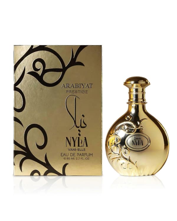 Ylellinen kullattu pullo Vanilla Eau de Parfum 2