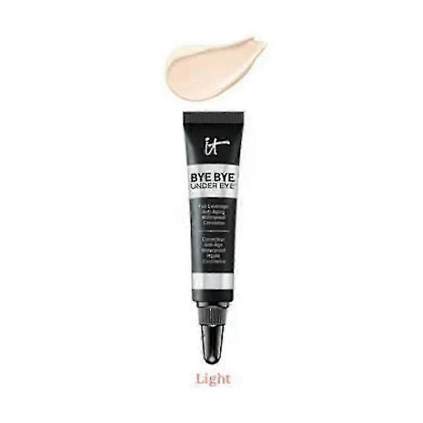 2025 IT Bye Bye Under Eye Full Coverage Vattentät Concealer Ljus/Medium-YKY416 (ljus)
