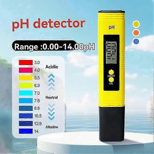 Vandkvalitetstester Digital PH-måler 0.01 Titaniumsonde Automatisk Kalibrering til Akvarium Pool