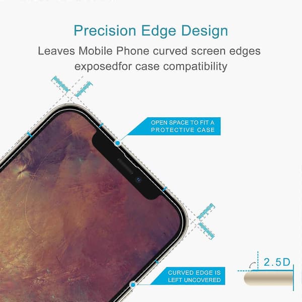 Härdat glasfilm för iPhone 13 Pro Max