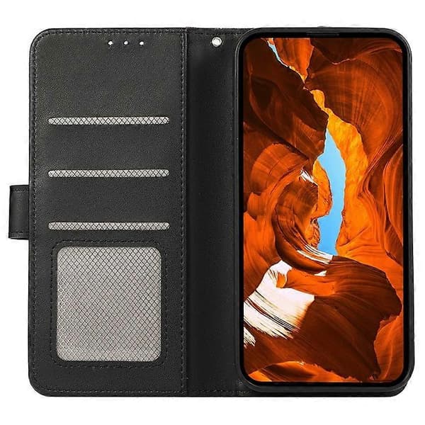 Kompatibel til iPhone 17 Air Case RFID Flip Læder Telefoncover