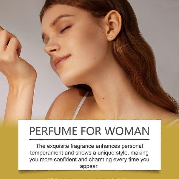 Dame Charmerende Parfume, Frisk Blomster Langvarig Duft for Elegance & Selvtillid