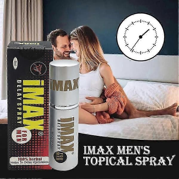 8ML Män Fördröjningsspray Eterisk Olja Ört Förlänger Ejakulation Uthållighet Ökar A