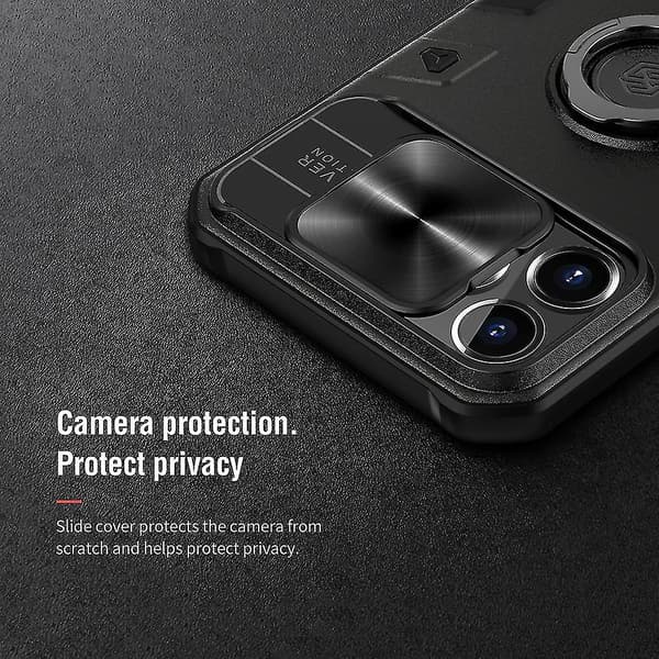 Nillkin Camshield Armor -suojakuori iPhone 13 Pro Maxille