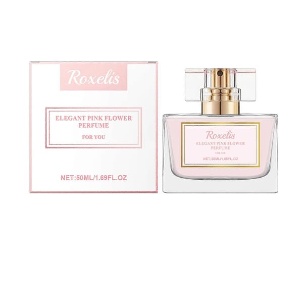 Rosa Blomvatten Parfymspray, Fräsch Grapefrukt & Jasmin, Lätt Långvarig Vardagsdoft, 50ml