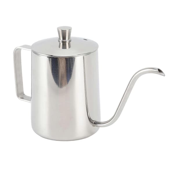 Gooseneck Coffee Maker with Slim Drip Spout, Stainless Steel Pour Over Coffee Maker