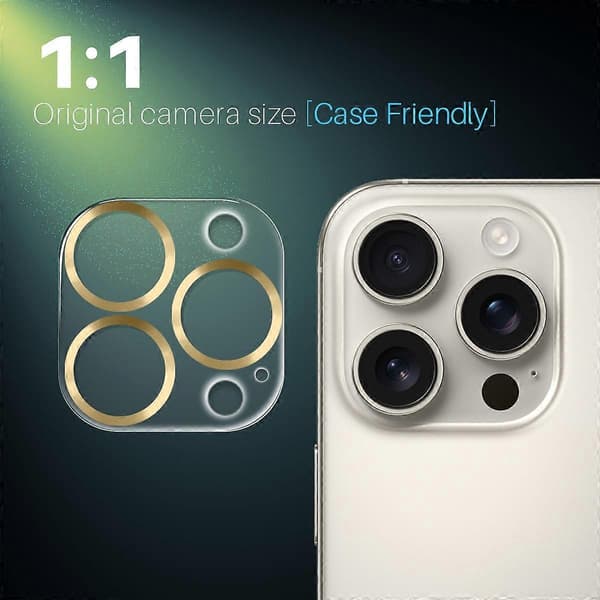 Kamerabeskyttere til iPhone 16 Pro