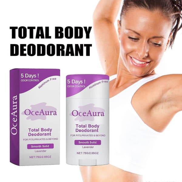 2025 Siste Modell Total Kroppsdeodorant, Kroppsdeodorant for Underarm Ren