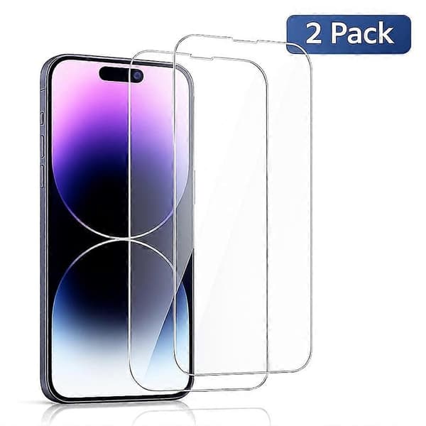 2-pakkaus - iPhone 17 / iPhone 17 Pro - 2.5D Karkaistu lasinen näytönsuoja