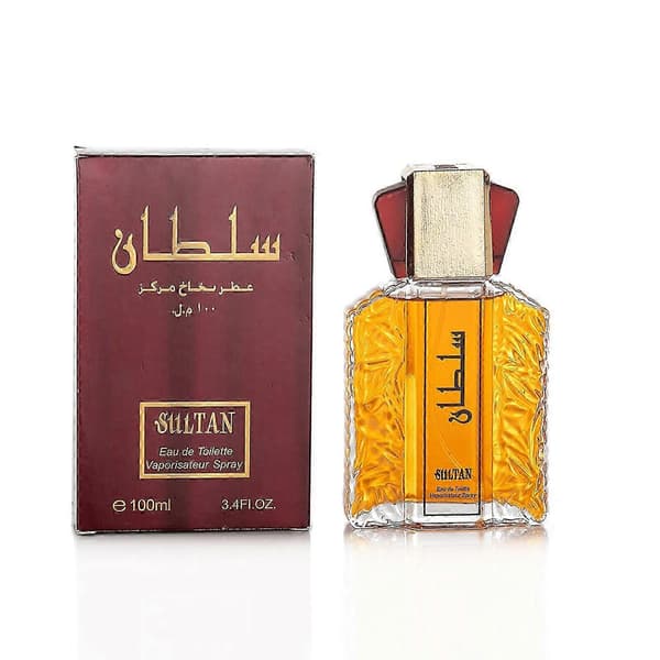 Sultan arabisk Eau de Toilette for menn 100ml, Dubai Retro konsentrert langvarig duft