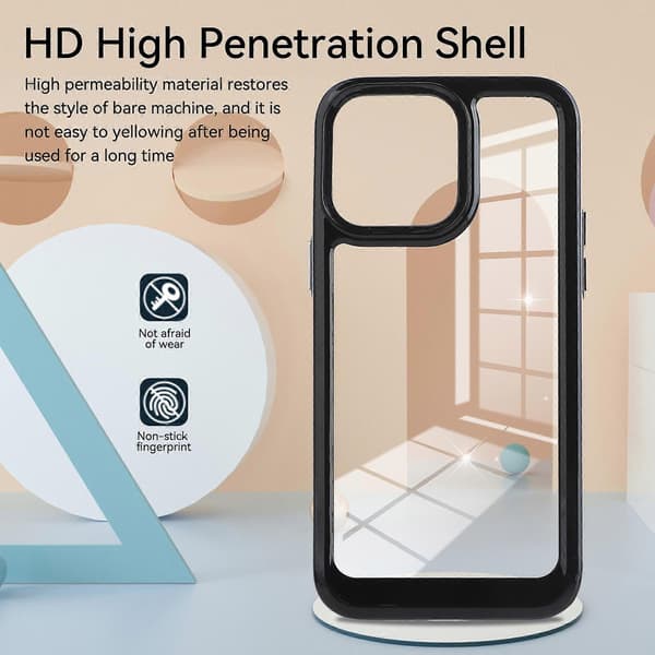 iPhone 13 Pro Max Solid Solor TPU Space -akryylipuhelinkotelo