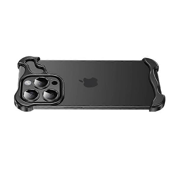 INF Unique Metal Frame Case + Lens Protector Film for iPhone 16 Plus