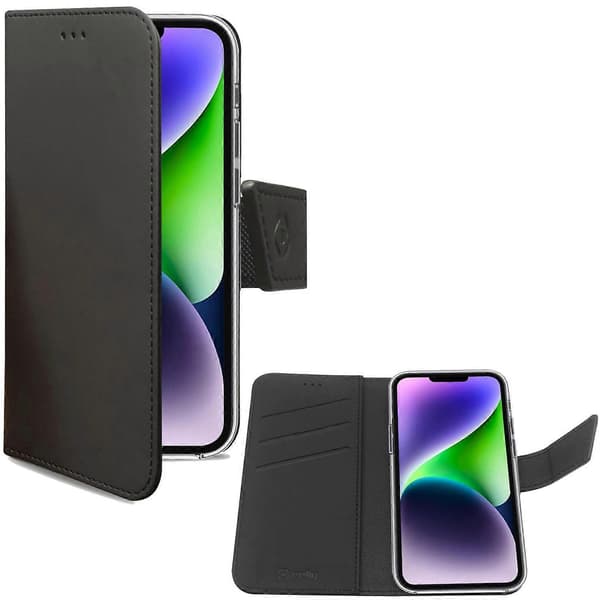 Plånboksfodral iPhone 14 Plus Svart