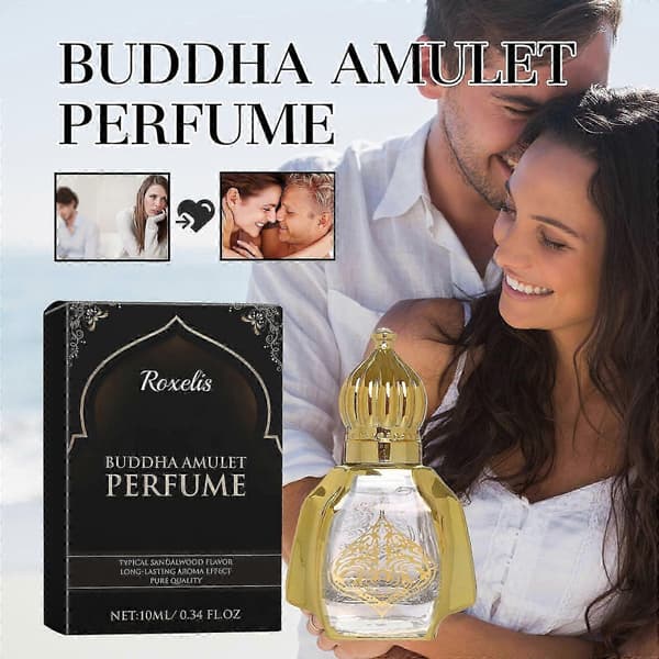 Buddha Sandelträ Parfym, Långvarig Naturlig Elegant Charmig Doft, 10ml