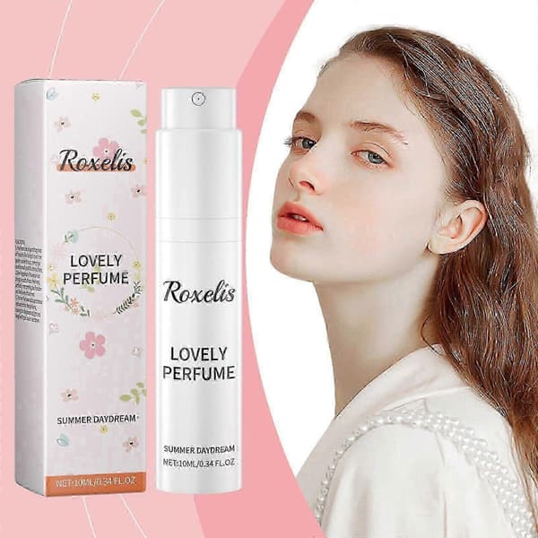 Freesia Parfymespray, Langvarig Forfriskende Rose- og Vaniljeduft, 10ml