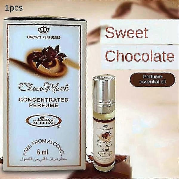 Choco Musk Roll On Parfumeolie 6ml, Sød Chokolade Duftolie til Mænd og Kvinder