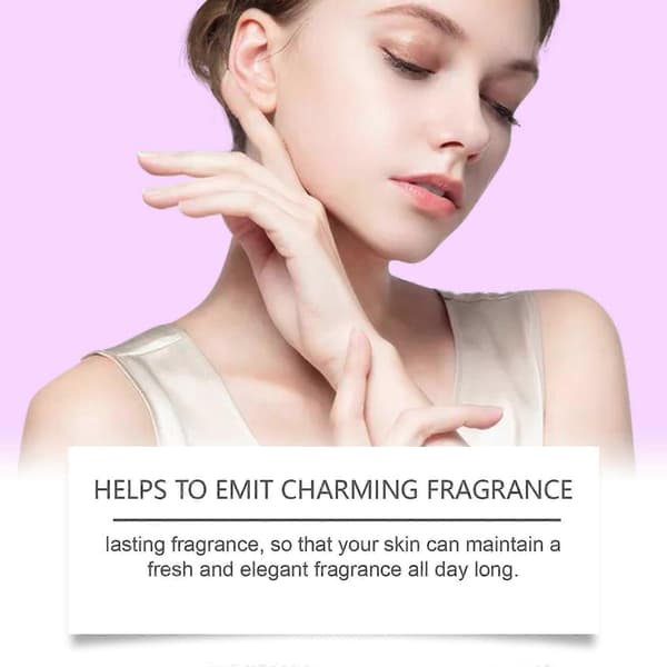 Roxelis Jasmine Body Perfume Spray, Lätt Fräsch Varaktig Doft Elegant Doftspray