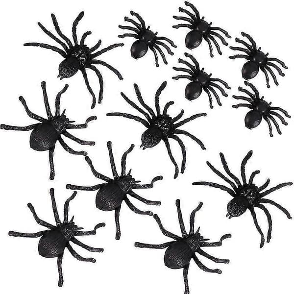 30 stk Halloween-edderkopper