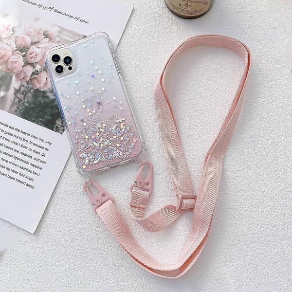 Glitter Epoxy -puhelinkotelo iPhone 14 Prolle