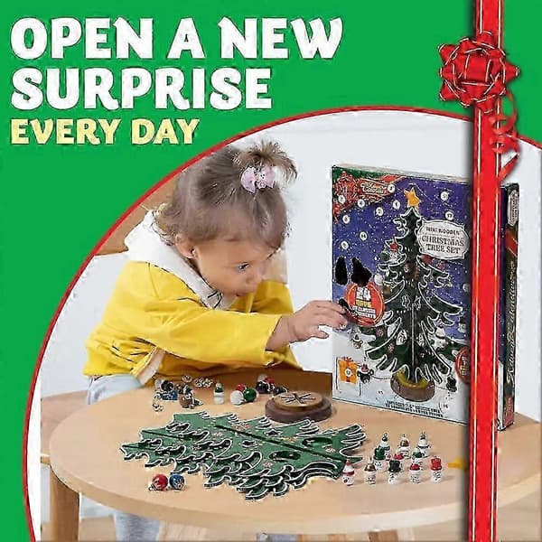 2026 Julekalender Bygg-et-tre Display Julegave_rbxg