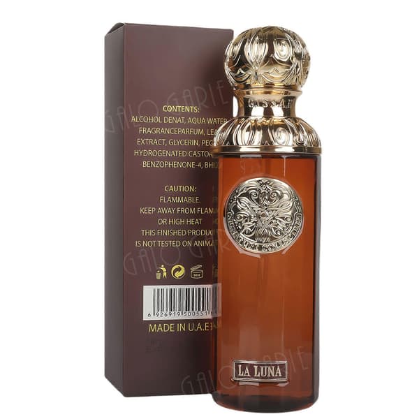 Arabisk Parfyme 100ml, Dyp Rød Eskepakke, Langvarig Duft