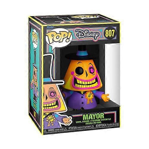 The Nightmare Before Christmas Mayor Black Light Pop! Vinyl-samlefigur