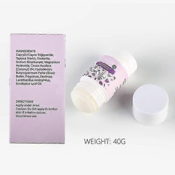 Naturlig deodorant til kvinder, kropsdeodorant antiperspirant 26-27