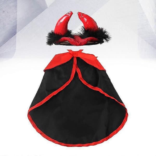 2 stk. kæledyr Halloween-kostume til Halloween-dekorationer