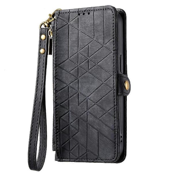 Flipfodral för iPhone 17 Flip Cover Enkelt Affärsstötsäkert Läderfodral Plånbok