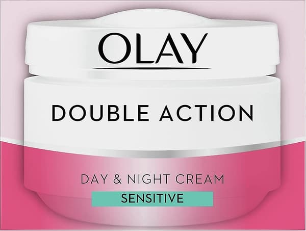 Olay Double Action Dag- og Natcreme til Sensitiv Hud - 50 ml