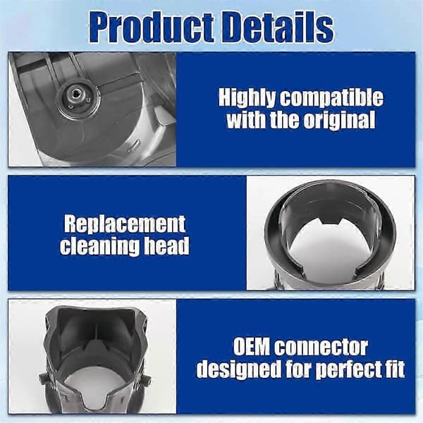 Replacement Cleaning Head Connector for Dyson High Torque Vacuum Cleaner Head Accessory