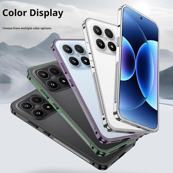 Til Xiaomi 17 Bumper Case Metallramme Varmeavledningsdeksel